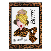 "Auf meinem Tiara beginnen sich Eiskeln zu bilden! (Vorne)