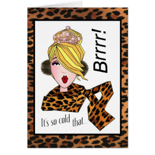 "Auf meinem Tiara beginnen sich Eiskeln zu bilden!