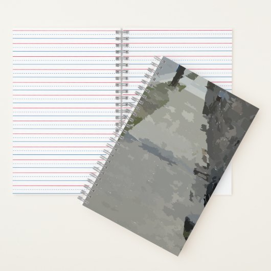 Auf meinem Weg Zuhause Spiral-Notebook Notizblock (Innen)