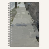 Auf meinem Weg Zuhause Spiral-Notebook Notizblock (Vorderseite)