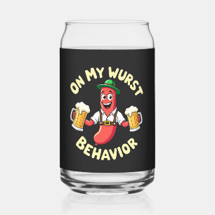 Auf meinem Wurst Behavior Funny Oktoberfest Festiv Dosenglas