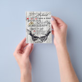 Auf meinen Brief, Liebe zitiert Geschenke Flyer (Gruppe)