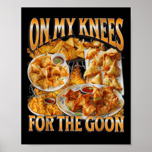 Auf meinen Knie für das goon Bootleg Funny Crab Ra Poster