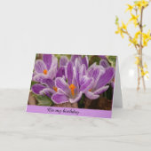 Auf meiner Geburtstagskarte Karte (Gelbe Blume)