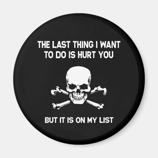 Auf meiner Liste Magnet (Vorne)