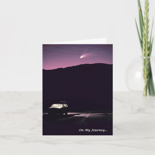 Auf meiner Reise… Karte (Vorderseite)