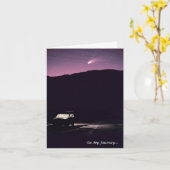 Auf meiner Reise… Karte (Gelbe Blume)