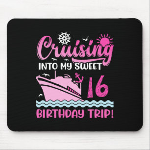Auf meiner süßen 16. Geburtstags-Trip-Kreuzfahrt Mousepad