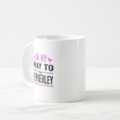 Auf meiner Weise zu Pemberley Kaffeetasse (Vorderseite Links)