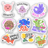 Auf Mesu zugeschnittene personalisierte Vinylaufkl Aufkleber (Vorderseite)