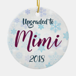 Auf Mimi Personalisierter Weihnachtsschmuck umgeba