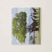 Auf Nationalpark der Safari-| Mikumi Tansania Puzzle (Vertikal)