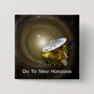 Auf neue Horizonte Interstellar-Raumfahrzeuge Button