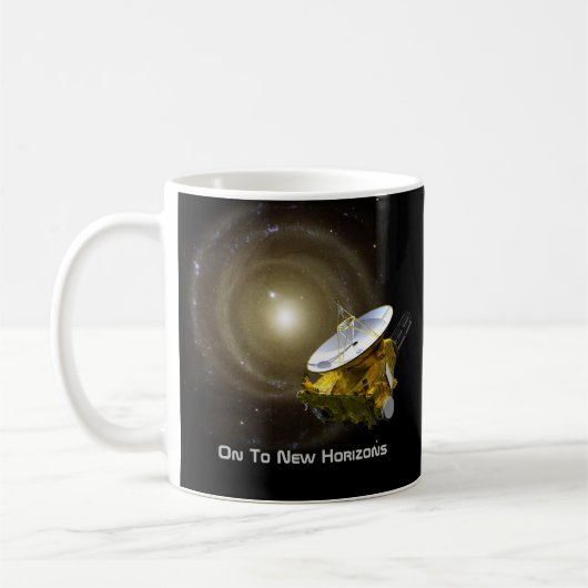 Auf neue Horizonte Interstellar-Raumfahrzeuge Kaffeetasse (Links)