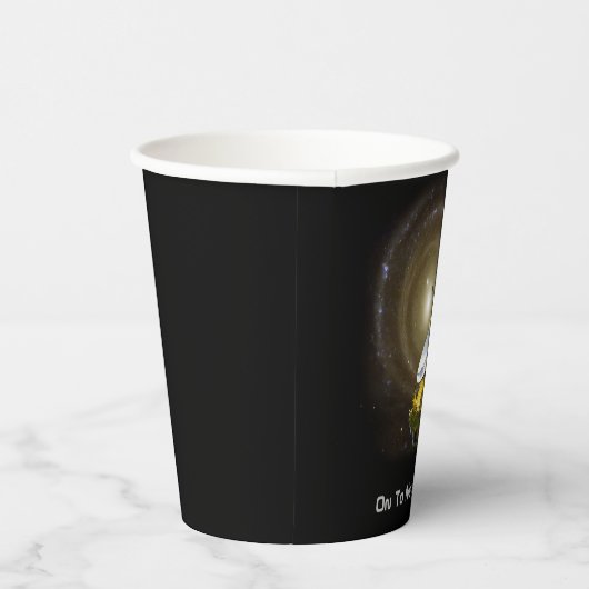 Auf neue Horizonte Interstellar-Raumfahrzeuge Pappbecher (Rechts)