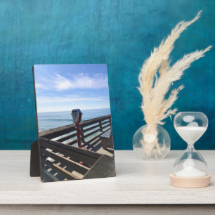 Auf Newport Pier, Newport Beach, Kalifornien Fotoplatte