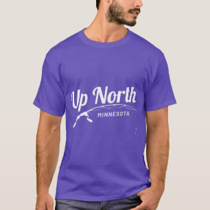 Auf Nord-Minnesota Kabine Angelsee T-Shirt