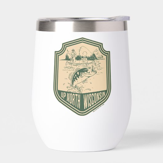 Auf Nordwisconsin Abzeichen (Links)