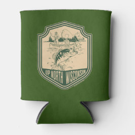 Auf Nordwisconsin Abzeichen Dosenkühler