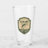 Auf Nordwisconsin Abzeichen Glas (Vorderseite)