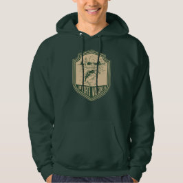Auf Nordwisconsin Abzeichen Hoodie