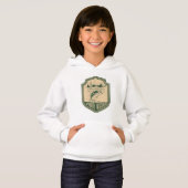 Auf Nordwisconsin Abzeichen Hoodie (Vorne ganz)