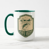 Auf Nordwisconsin Abzeichen Tasse (Links)