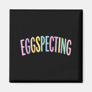Auf Ostern wartende werdende Eltern Schwangerschaf Magnet