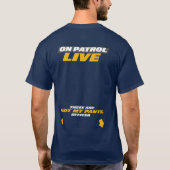 Auf Patrouille live - nicht meine Pants T-Shirt (Rückseite)