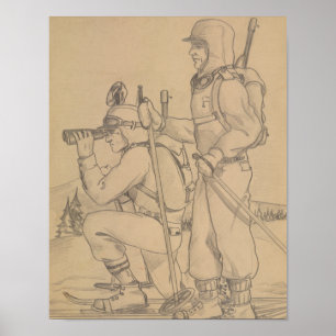 Auf Patrouille Poster