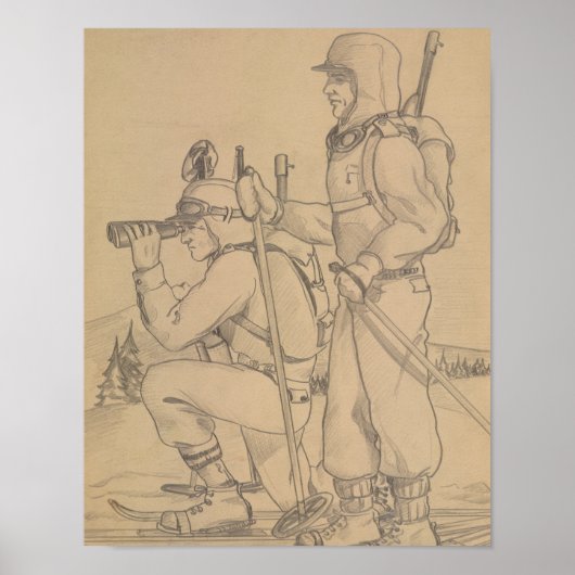 Auf Patrouille Poster (Vorne)