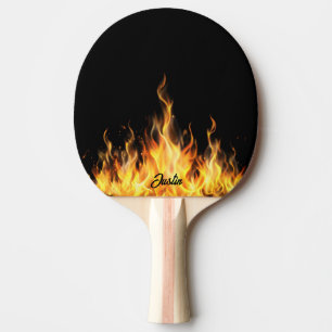 Auf Personalisiertem Feuer Tischtennis Schläger