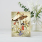 "Auf Pilzhügel" Postkarte (Stehend Vorderseite)