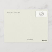 "Auf Pilzhügel" Postkarte (Rückseite)