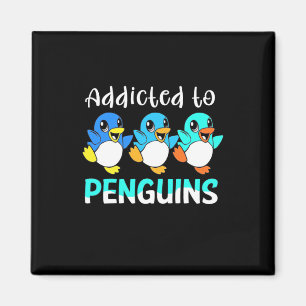 Auf Pinguine aufgepasst Magnet