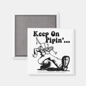 Auf Pipin-Magnet behalten Magnet (Vorderseite/Rückseite)