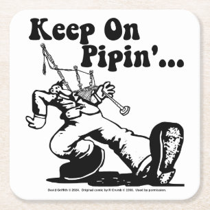 Auf Pipin-Papier-Untersetzer behalten Rechteckiger Pappuntersetzer