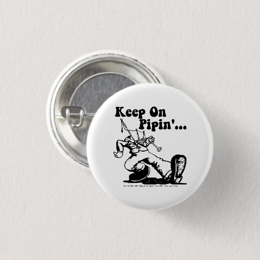 Auf Pipin-Rundtaste behalten Button (Vorne & Hinten)