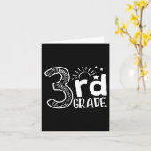 Auf Platz 3 des Lehrerplatzes und Stufe B Karte (Gelbe Blume)