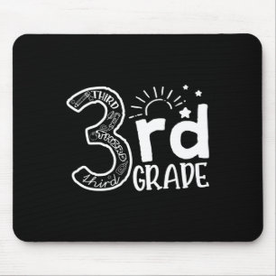 Auf Platz 3 des Lehrerplatzes und Stufe B Mousepad