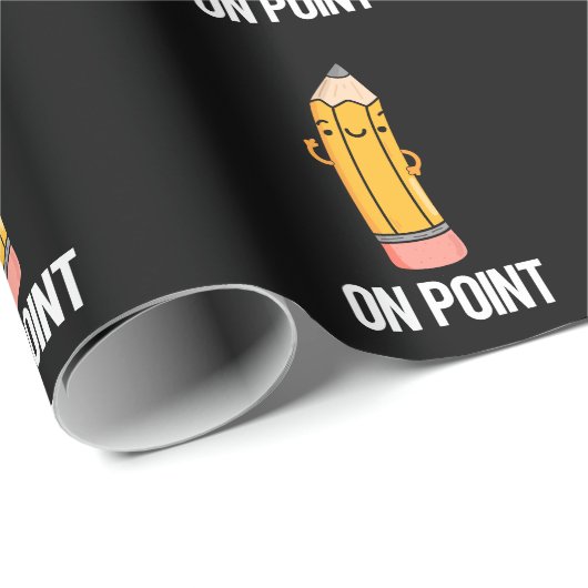 Auf Punkt Funny Pencil Pub Dark BG Geschenkpapier (Rolleneckpunkt)