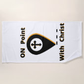 Auf Punkt mit dem biblischen Strandtuch Christi (Vorderseite)