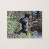 Auf Punktwelpen Puzzle (Horizontal)