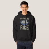 Auf Reis Aufgewachsen Hoodie (Vorne ganz)