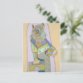 "Auf Reisen" von Ruchell Alexander Postkarte (Stehend Vorderseite)