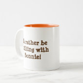 Auf Ringo See-Tasse Zweifarbige Tasse (Vorderseite Links)