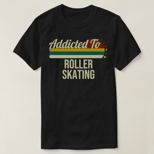 Auf Roller-Skaten-Geschenk für Roller-Skaten T-Shirt (Design vorne)