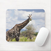Auf Safari in Tansania, Afrika. Mousepad (Mit Mouse)