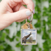 Auf Safari in Tansania, Afrika Schlüsselanhänger (Hand)