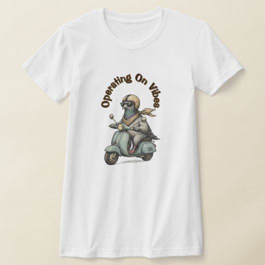 AUF SCHWINGUNGEN BASIEREND T-Shirt (Ablage )